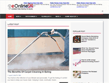 Tablet Screenshot of eonline24.com